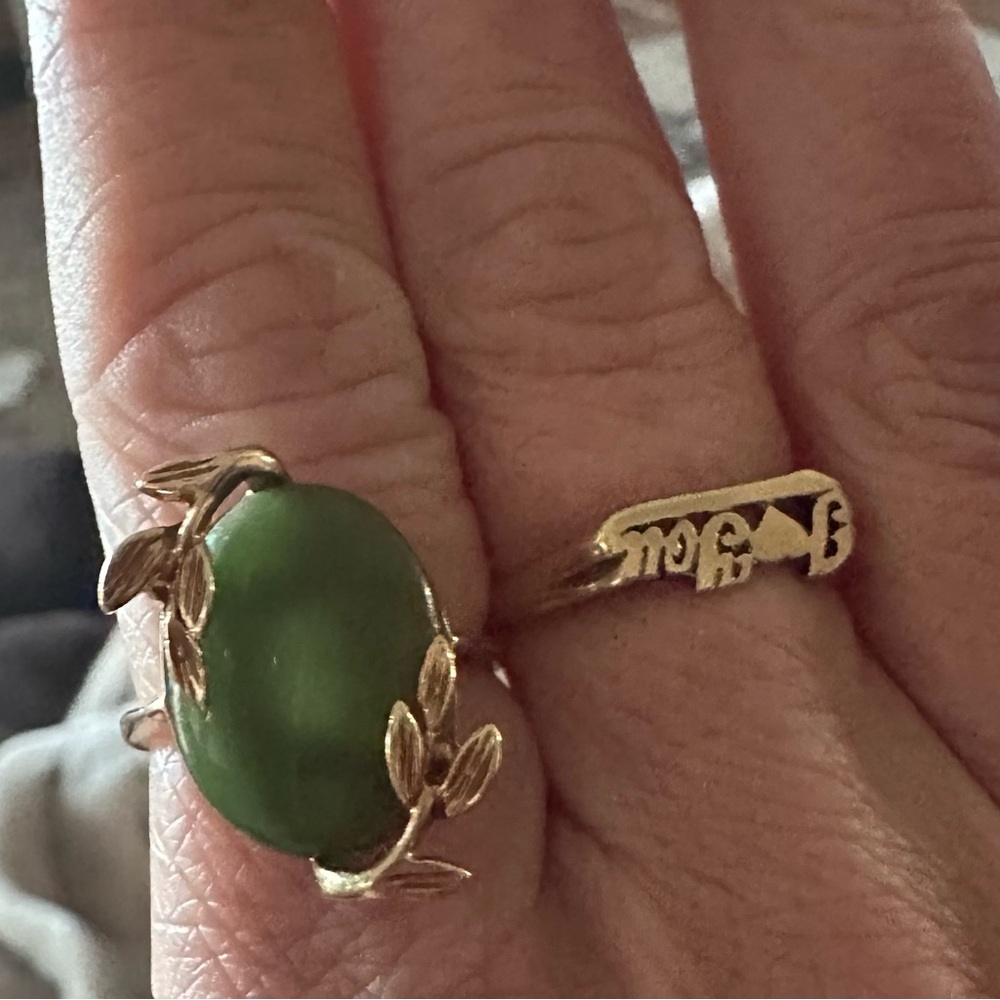 Vintage 10k gold rings